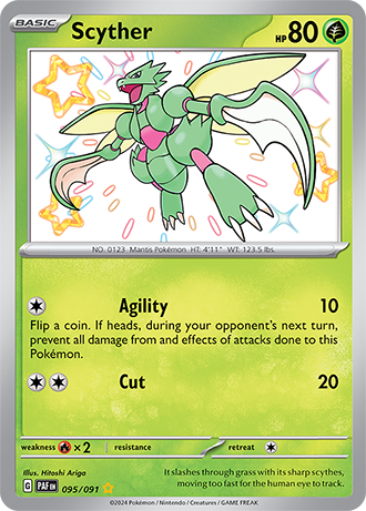 095/091 - Scyther (Shiny Rare)