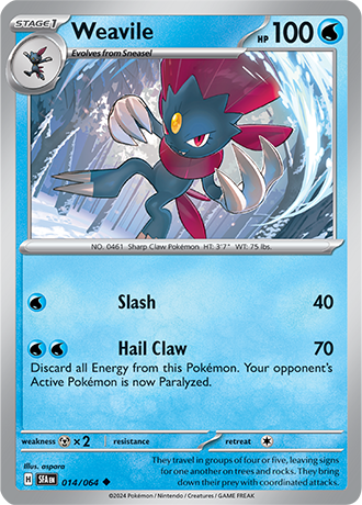 014/064 - Weavile