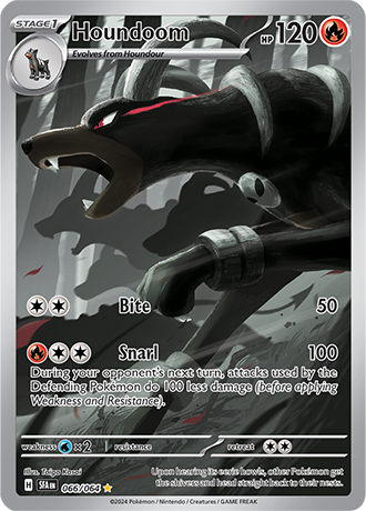 066/064 - Houndoom (Illustration Rare)
