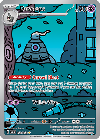 069/064 - Dusclops (Illustration Rare)
