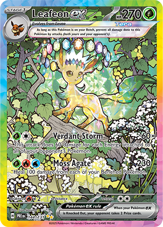 144/131 - Leafeon Ex (Special Illustration Rare)