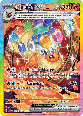 146/131 - Flareon Ex (Special Illustration Rare)
