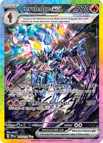 147/131 - Ceruledge Ex (Special Illustration Rare)