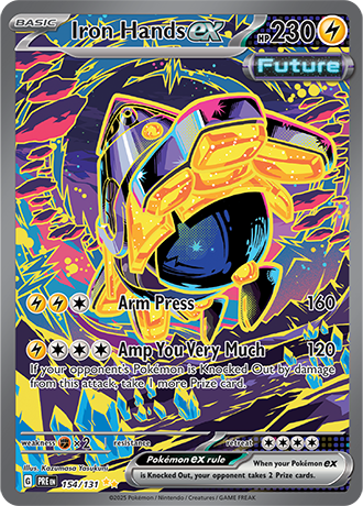 154/131 - Iron Hands Ex (Special Illustration Rare)
