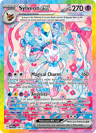 156/131 - Sylveon Ex (Special Illustration Rare)