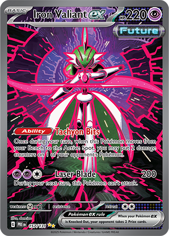 157/131 - Iron Valiant Ex (Special Illustration Rare)
