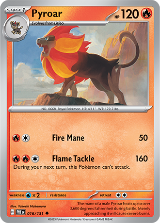 016/131 - Pyroar