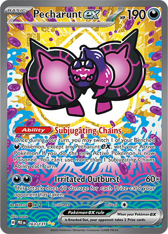 163/131 - Pecharunt Ex (Special Illustration Rare)