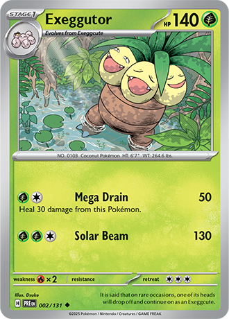 002/131 - Exeggutor