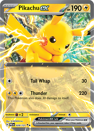 028/131 - Pikachu Ex