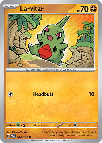 047/131 - Larvitar