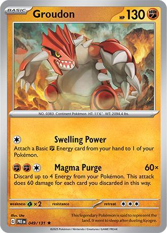 049/131 - Groudon