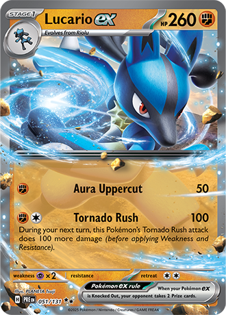 051/131 - Lucario Ex