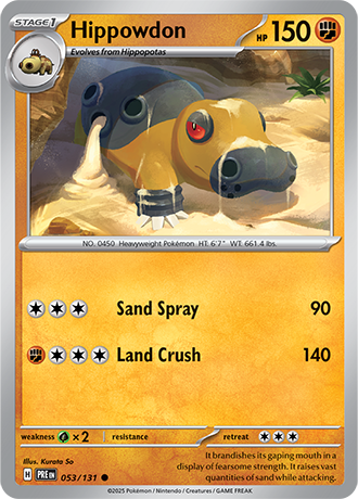 053/131 - Hippowdon