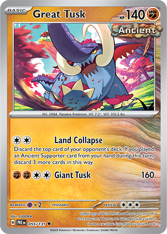 055/131 - Great Tusk