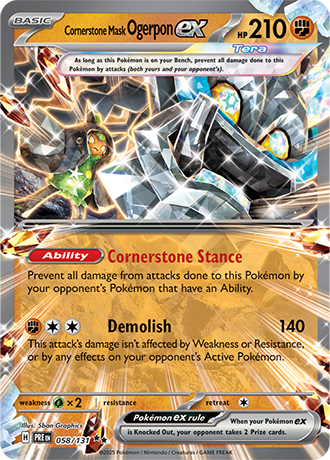 058/131 - Cornerstone Mask Ogerpon Ex