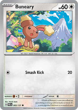 083/131 - Buneary