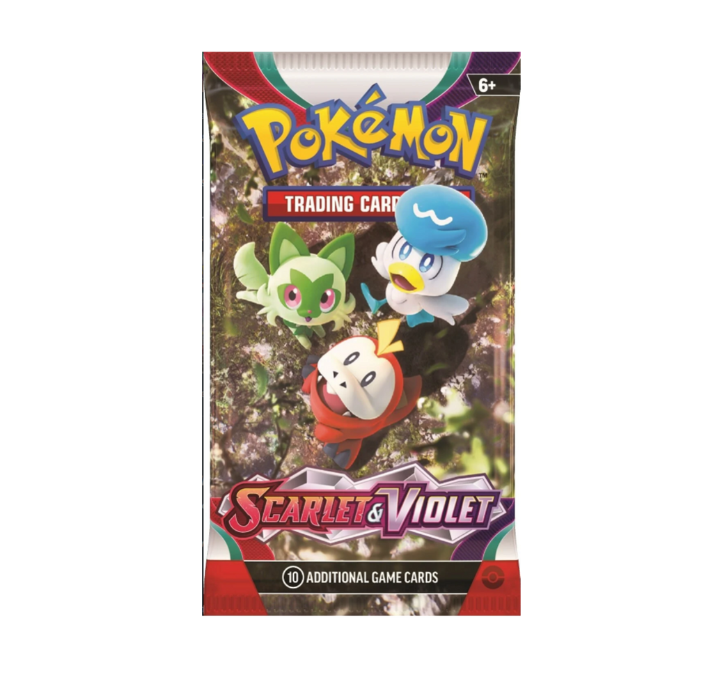 Pokemon TCG: Scarlet & Violet Base Set Booster Pack (10 Cards)