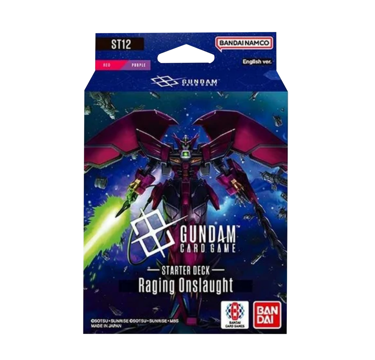 Gundam Card Game - Raging Onslaught Starter Deck (ST12)