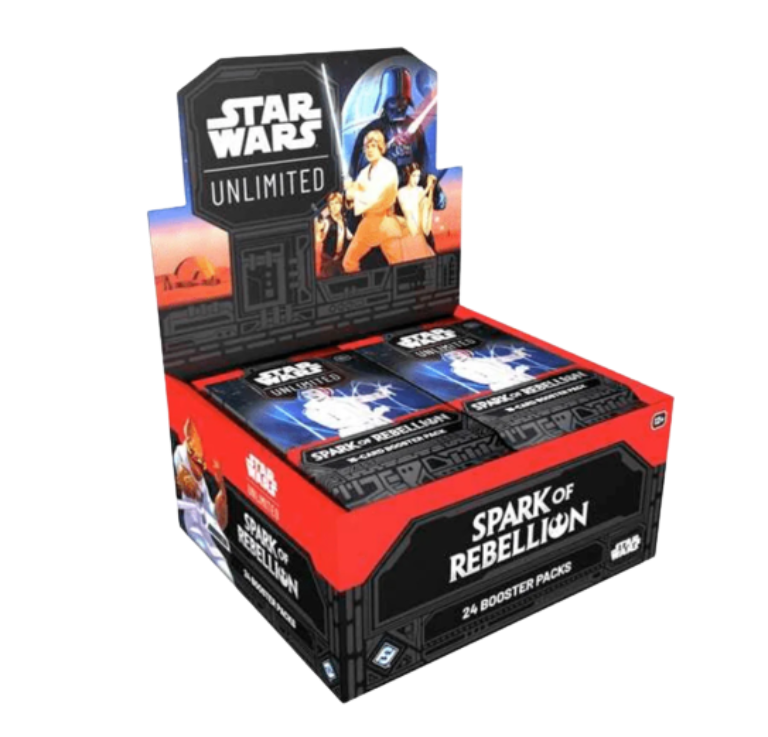 Star Wars Unlimited: Spark of Rebellion Booster Box (24 Packs)