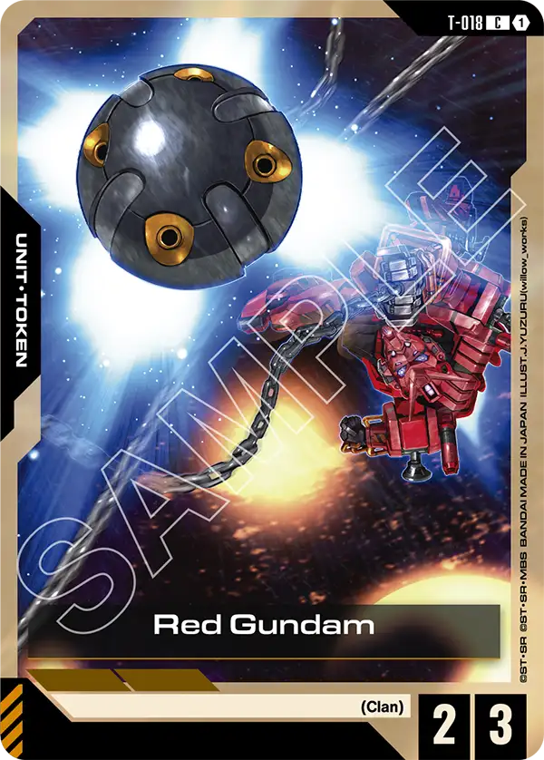 T-018 - Red Gundam