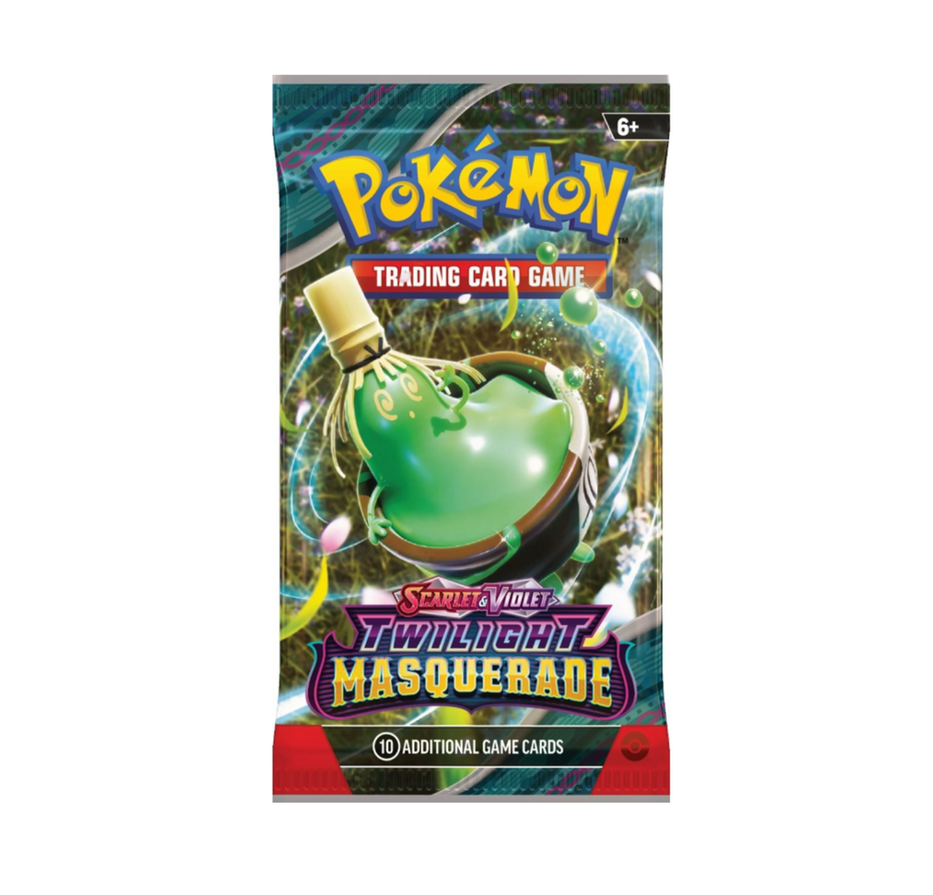 Pokemon TCG: Twilight Masquerade Booster Pack (10 Cards)