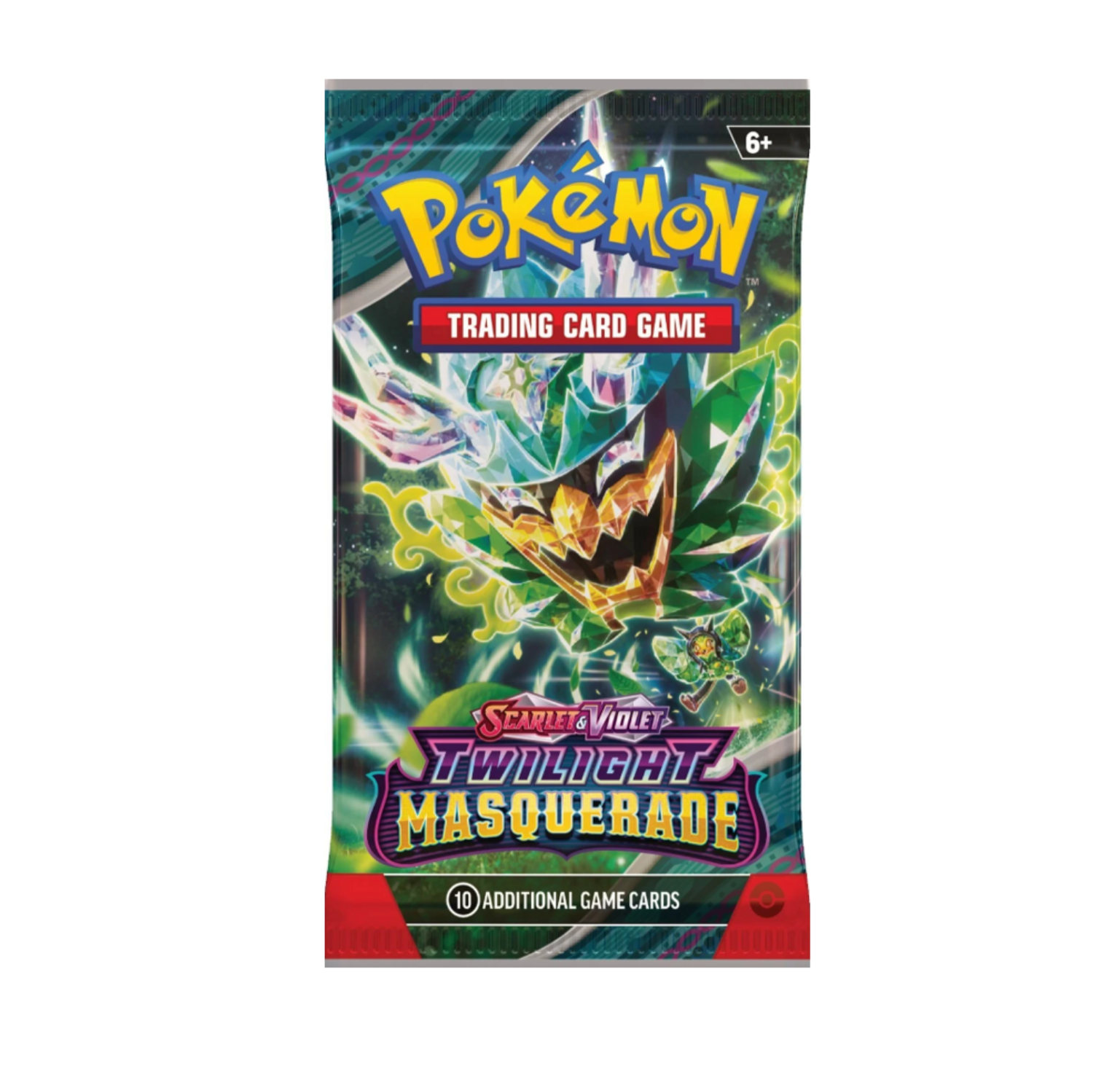 Pokemon TCG: Twilight Masquerade Booster Pack (10 Cards)
