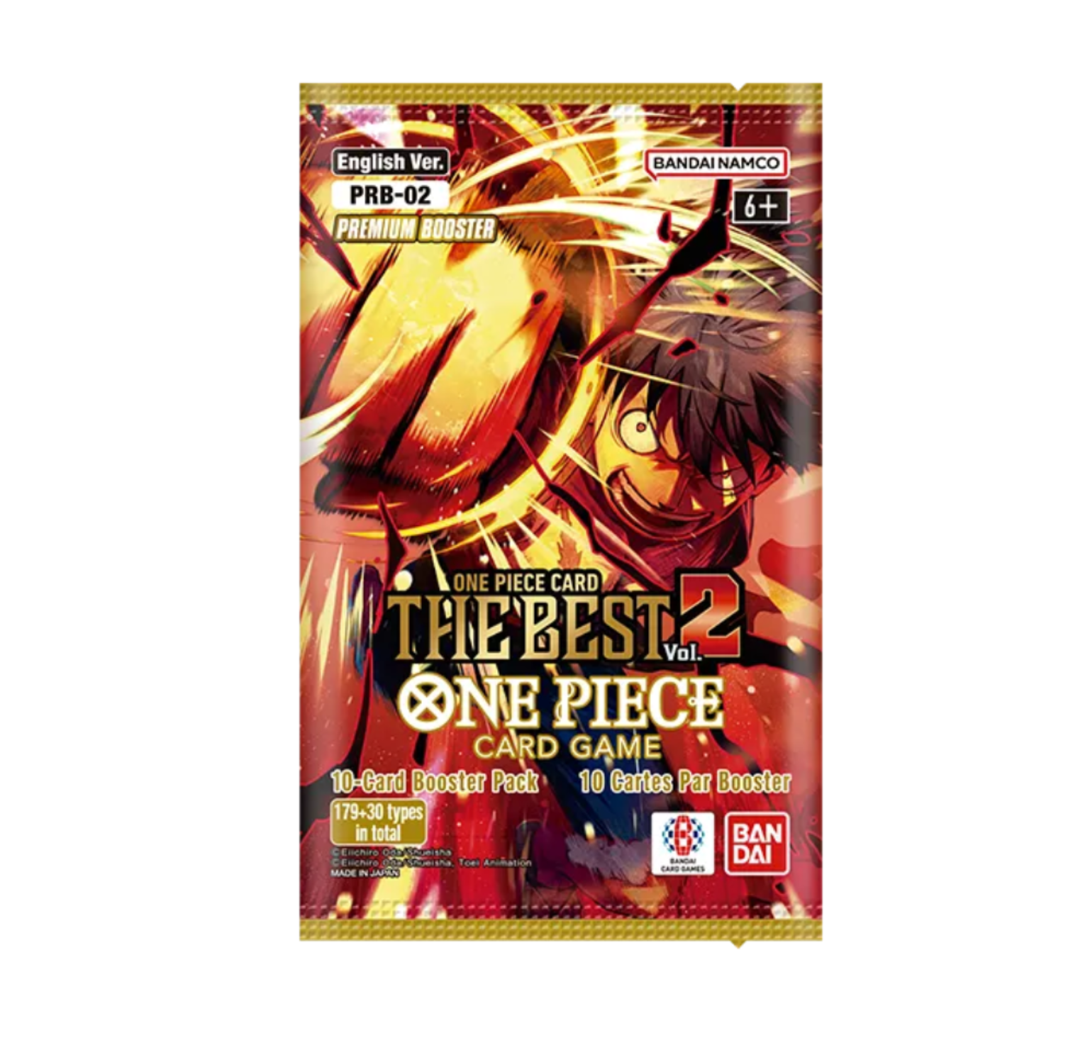 One Piece Card Game - The Best Vol. 2 - PRB02 - Booster Pack