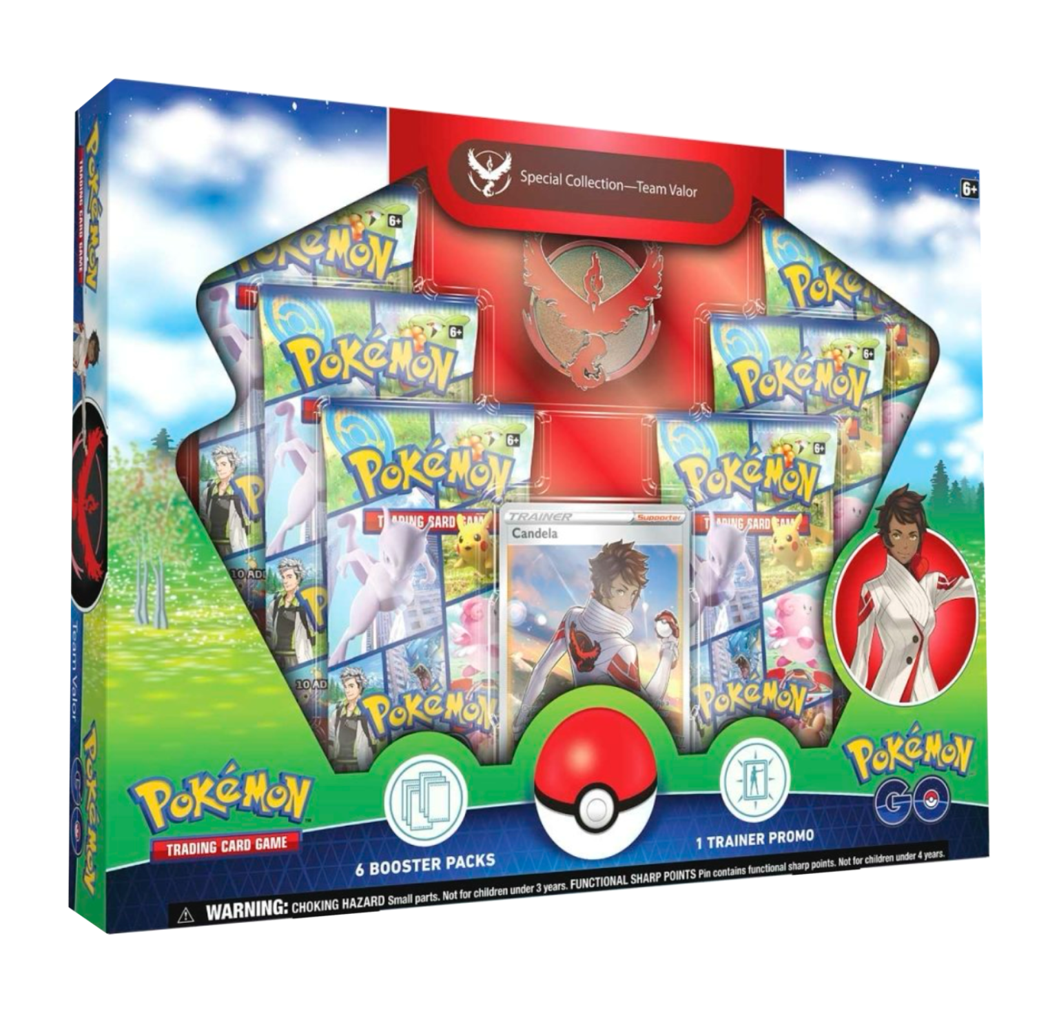 Pokemon GO Special Collection - Team Valor (Red)