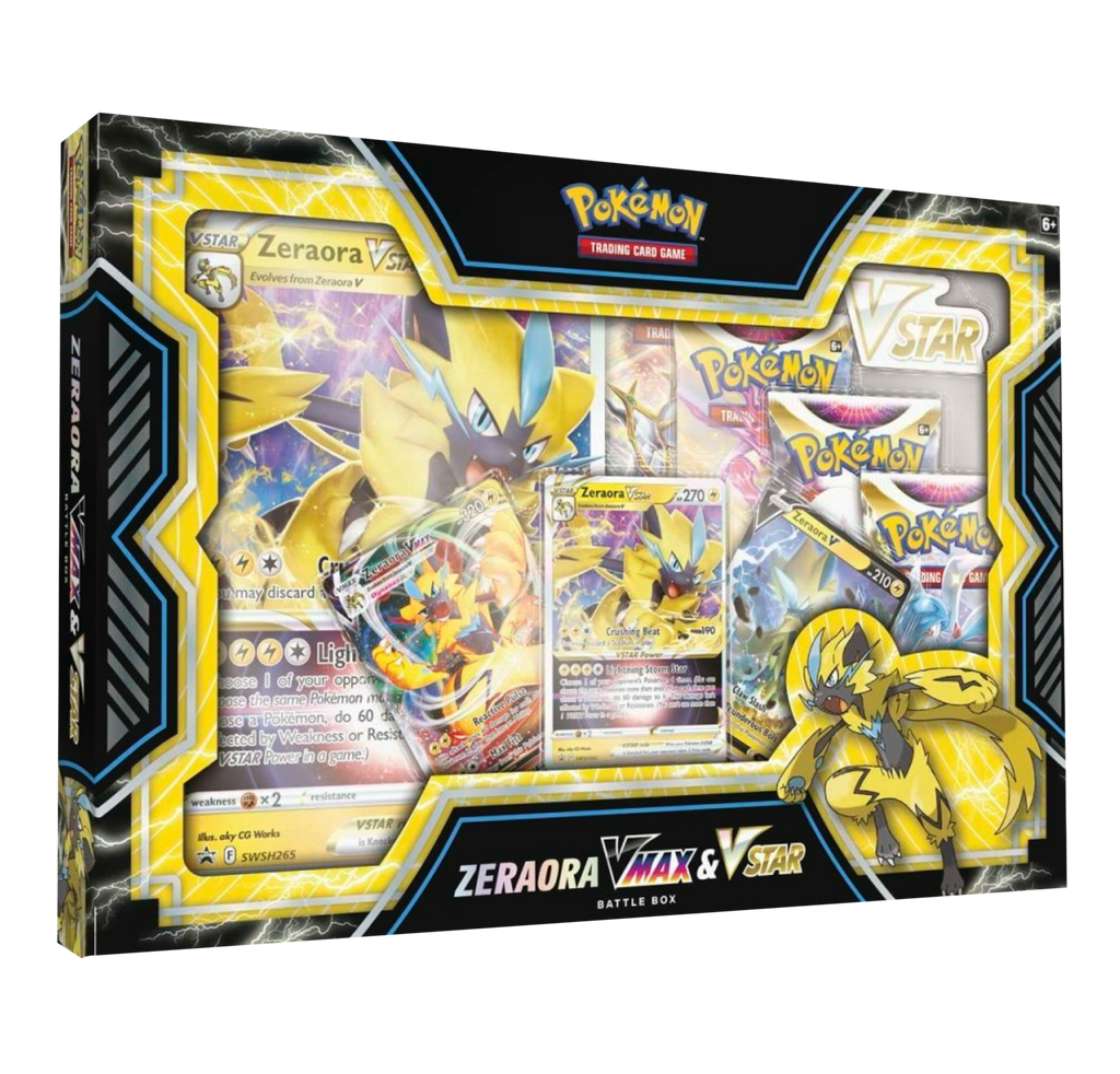 Pokemon TCG: Zeraora VMAX & VSTAR Battle Box