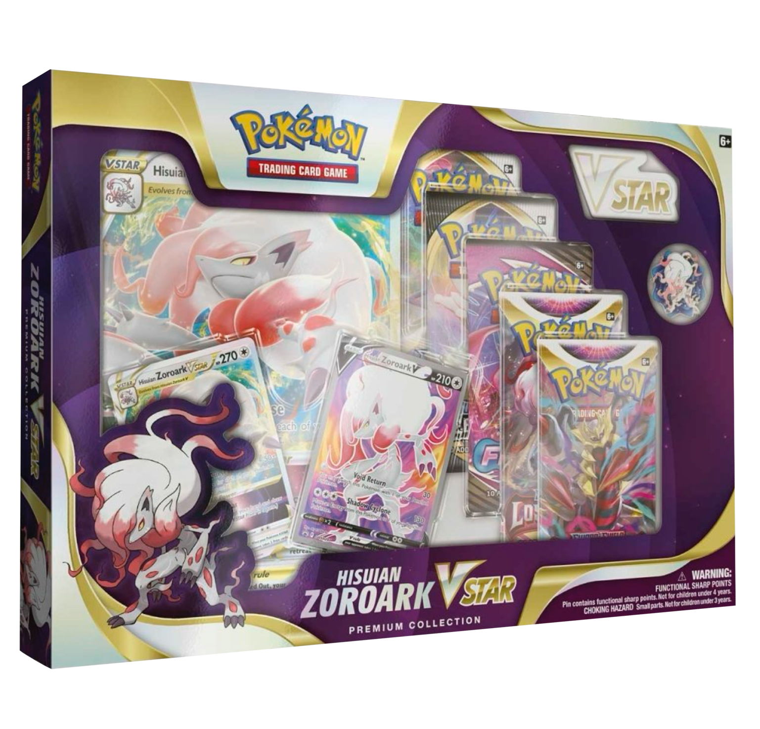 Pokemon Hisuian Zoroark VSTAR Premium Collection
