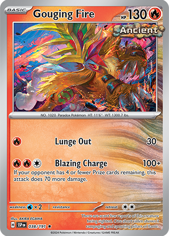 038/191 - Gouging Fire