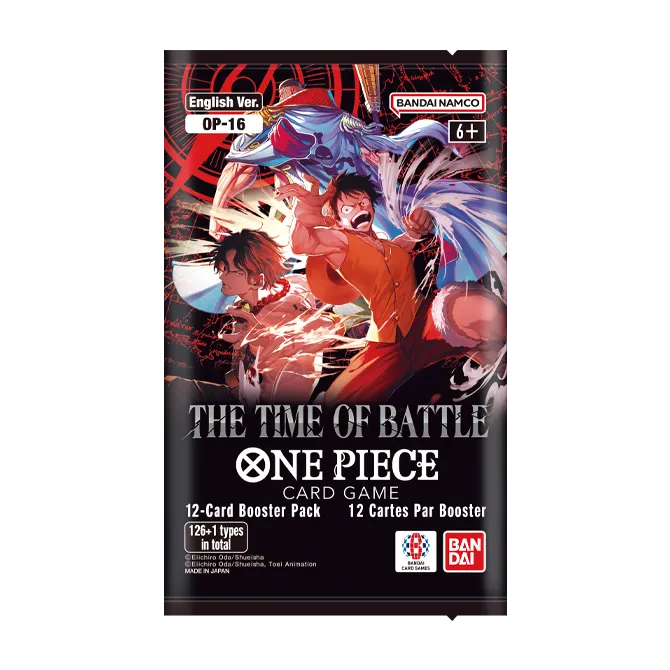 One Piece Card Game - The Time of Battle Booster Pack OP16 (12 cards)