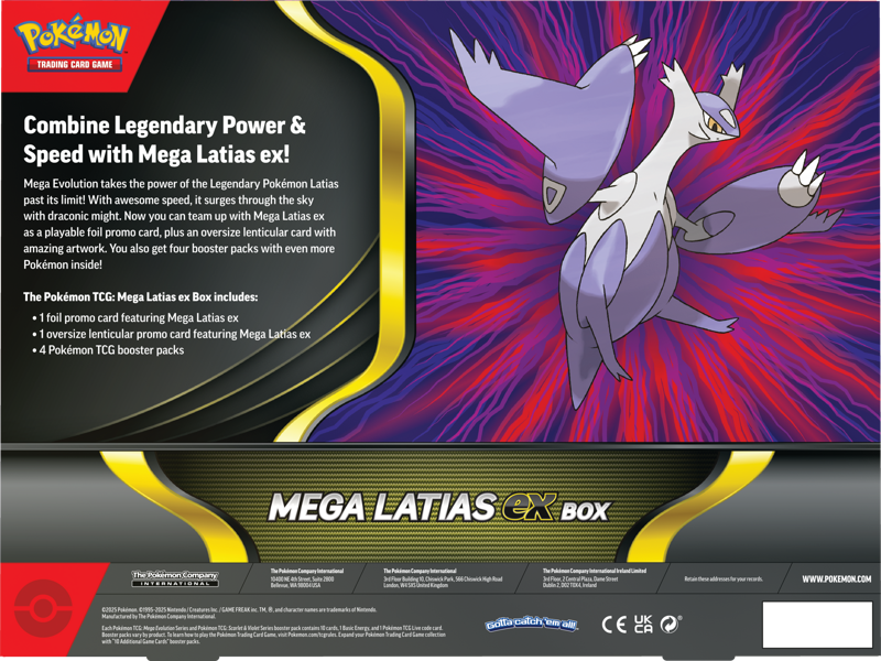 Pokemon TCG: Mega Latias EX Collection Box