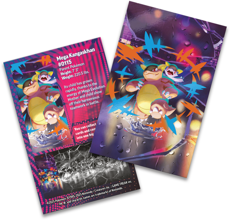 Pokemon TCG: Mega Heroes Mini Tin – Mega Kangaskhan