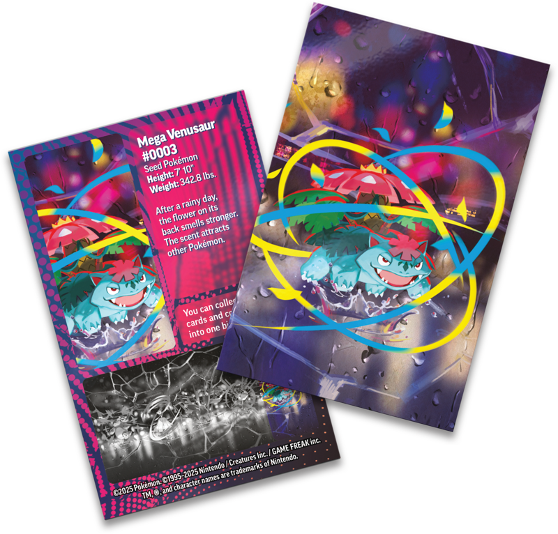 Pokemon TCG: Mega Heroes Mini Tin – Mega Venausaur