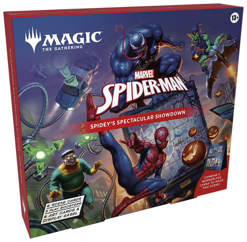 Magic the Gathering: Marvel's Spider-Man - Spidey's Spectacular Showdown Scene Box