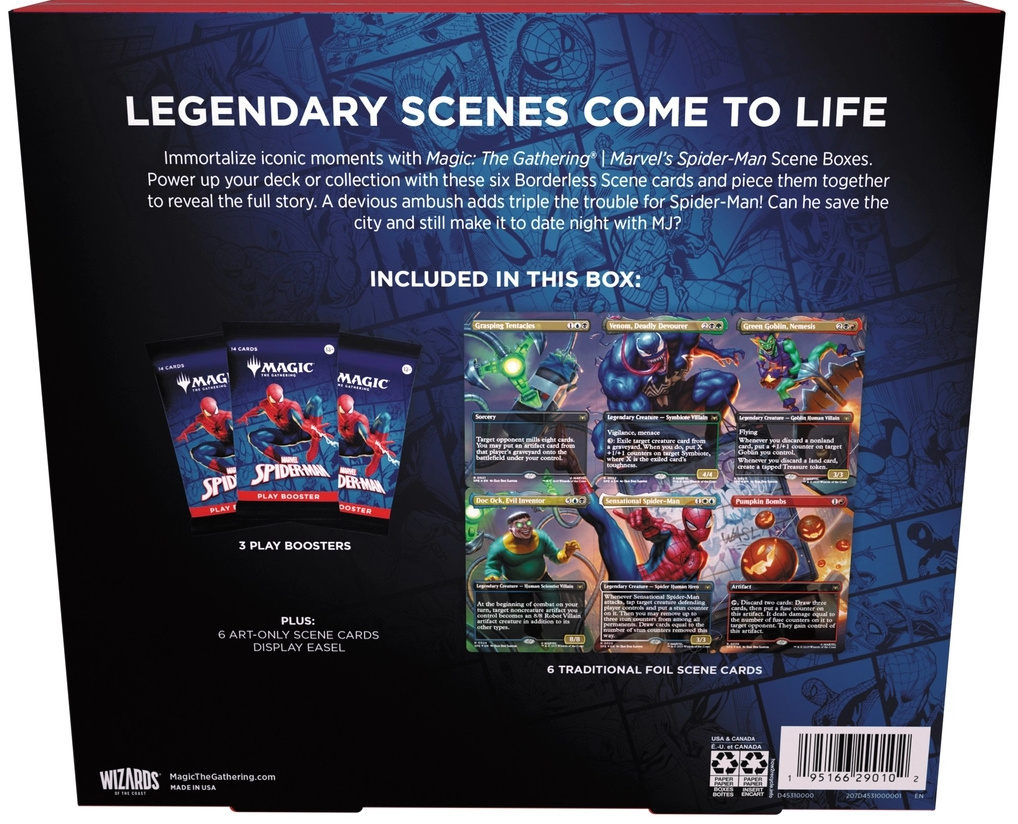 Magic the Gathering: Marvel's Spider-Man - Spidey's Spectacular Showdown Scene Box
