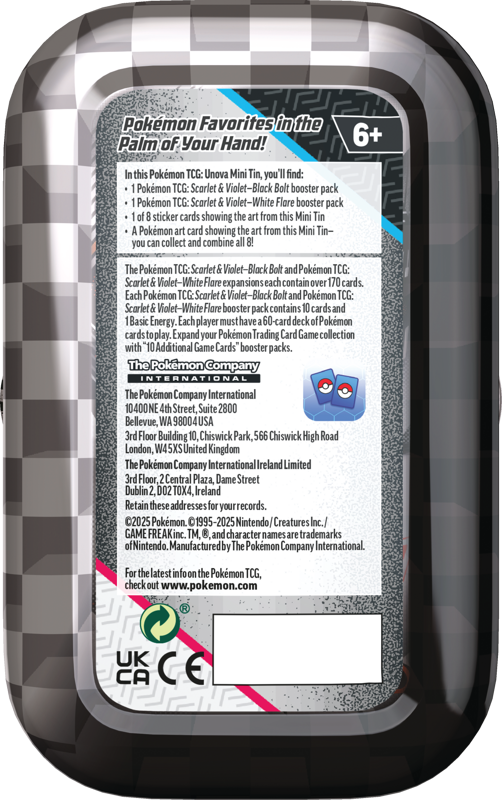 Pokemon TCG: Unova Mini Tin (Chandelure & Zorua)